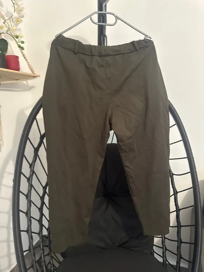 Pantalon femme vert foncé – Taille 3XL – Confort et élégance grande taille - photo numéro 2