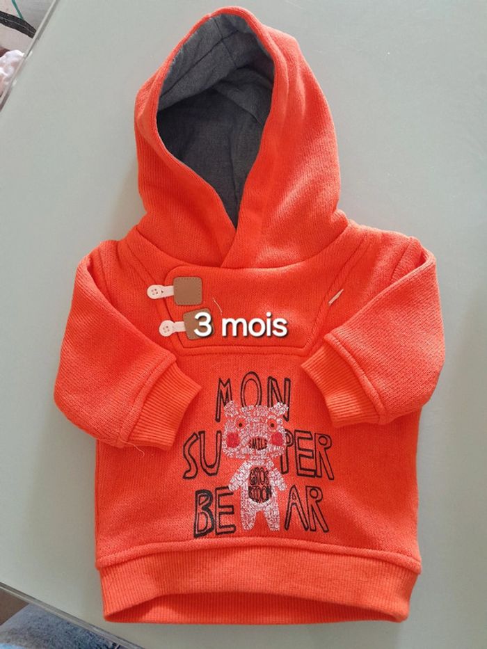 Pull garçon 3 mois