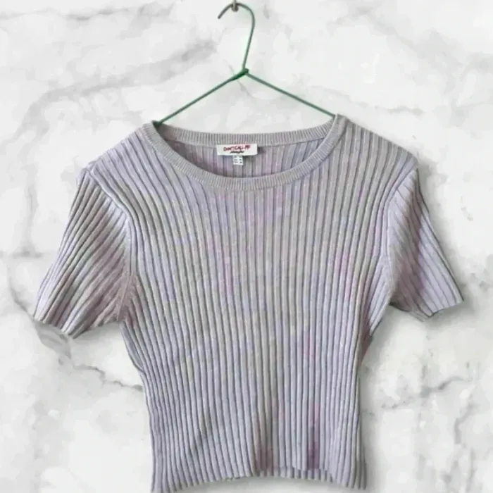 Crop top lilas - T-38 - Don't Call Me Jennyfer