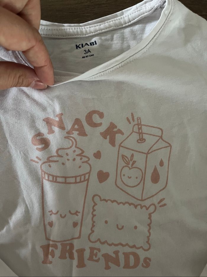 Lot 2 t-shirts manches longues fille - photo numéro 3