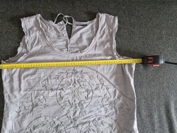 Débardeur bohème 100%coton taille XL - photo numéro 5