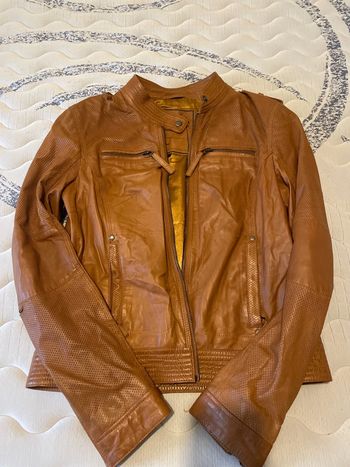 Veste en cuir