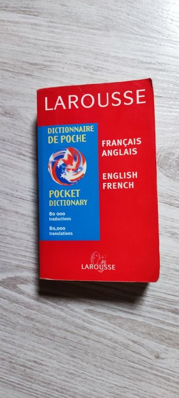 Dictionnaire de poche anglais français