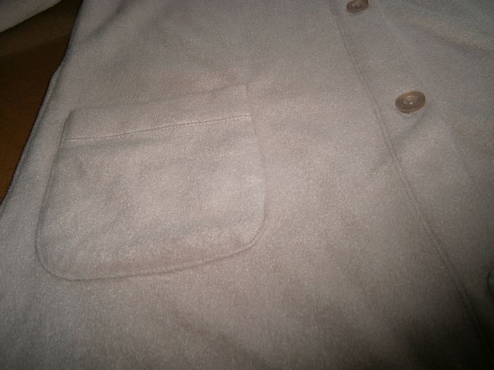 Robe de chambre en polaire beige Taille 46 - photo numéro 3