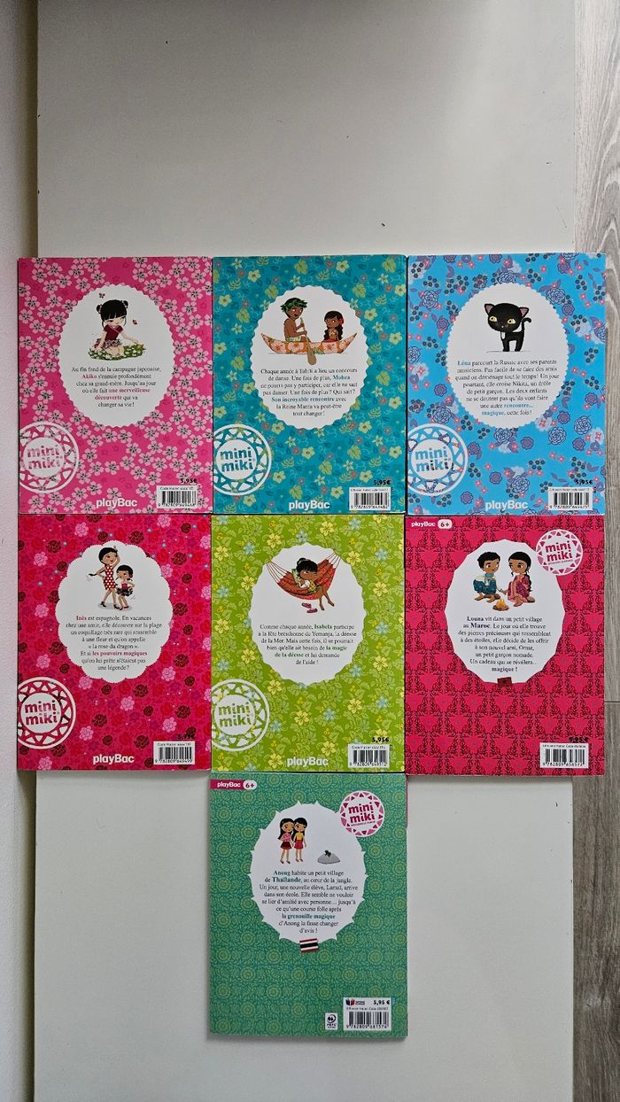 Lot 7 livres Minimiki - photo numéro 2