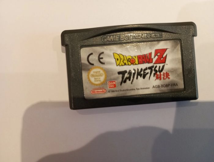 Jeu GBA Dagon ball Z taiketsu