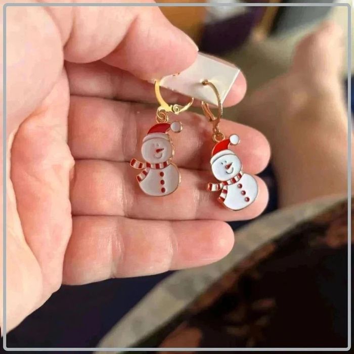 Boucle  d'oreille  de noel - photo numéro 3