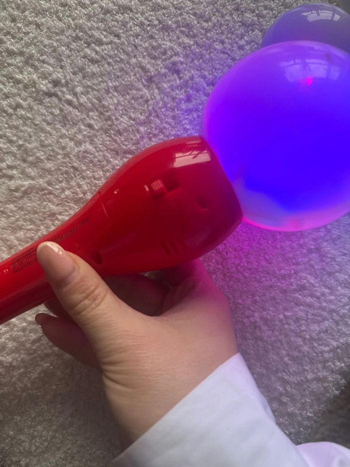 Baguette lumineuse à bulles Mickey Disneyland - photo numéro 3