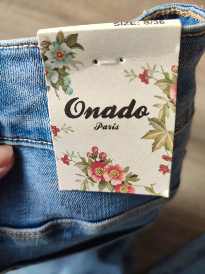 Onado jeans broderie - photo numéro 3