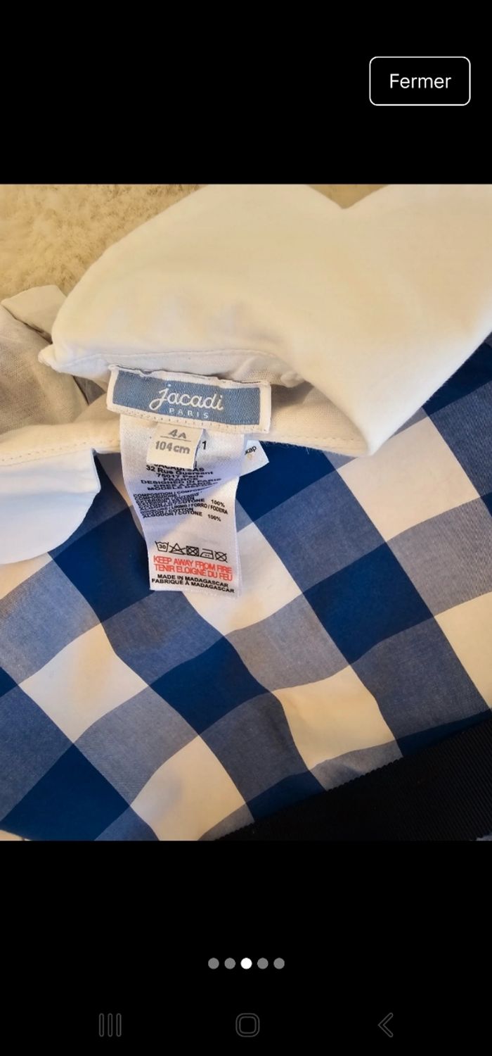 Robe jacadi 4 ans - photo numéro 2