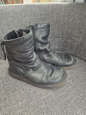 Bottines Dr. Martens en cuir noir – Pointure 36