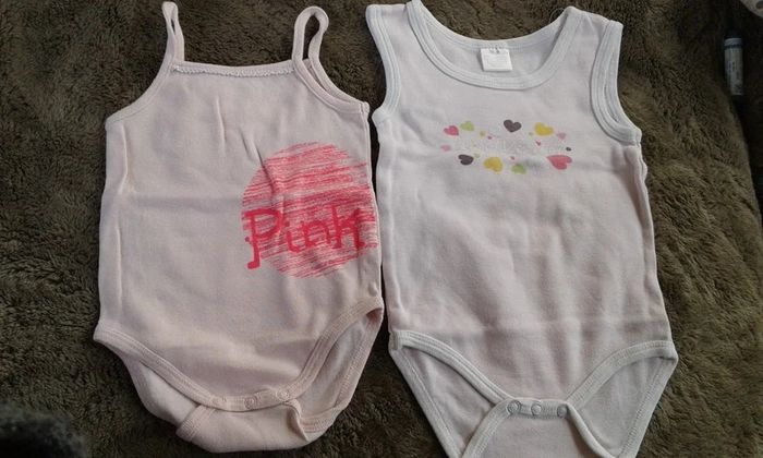 Lot 2 boys fille été 12 mois