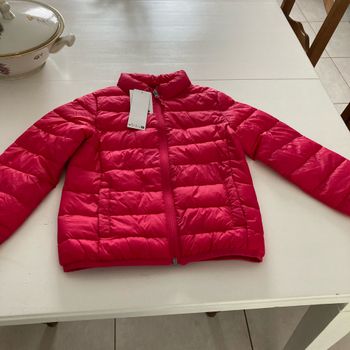 Doudoune rose 5 ans neuve