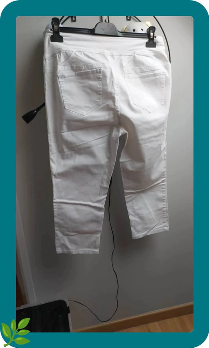 Pantacourt de grossesse blanc Cocoon taille 44 - photo numéro 5