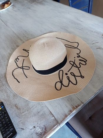 Chapeau été paille