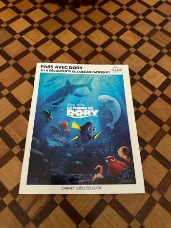 Carnet Ludo-éducatif Le Monde de Dory