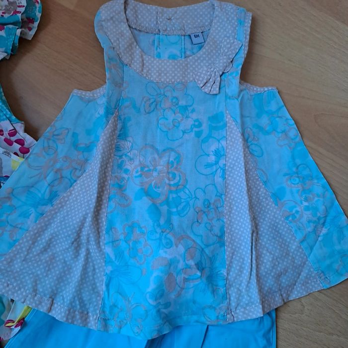 Lot de 2 ensembles fille 6mois #je-ne-sais-quoi - photo numéro 2