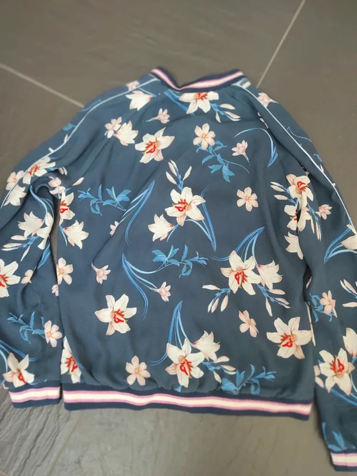 Veste bomber fleurs - photo numéro 5