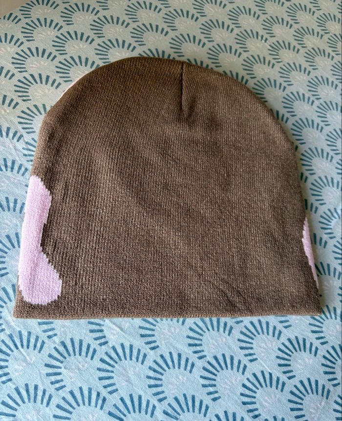 Bonnet kaki et blanc streetwear - photo numéro 2