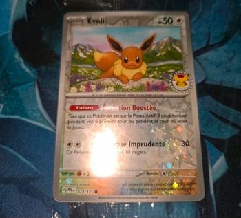 Pokemon carte evoli promo