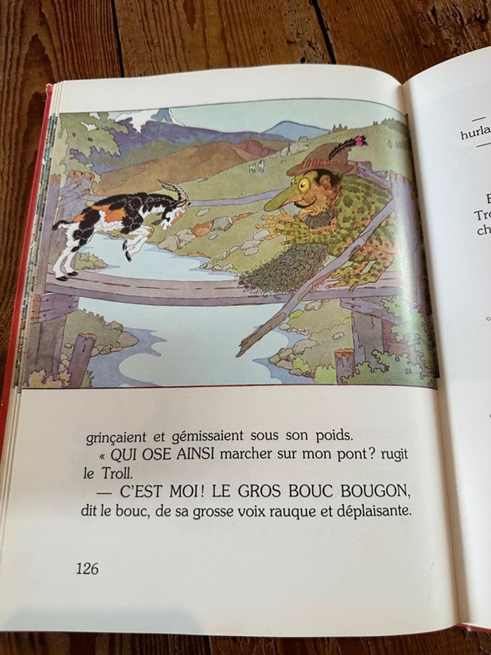 Grand livre album ancien Beaux contes célèbres Frederick Richardson Fernand Nathan vintage - photo numéro 4