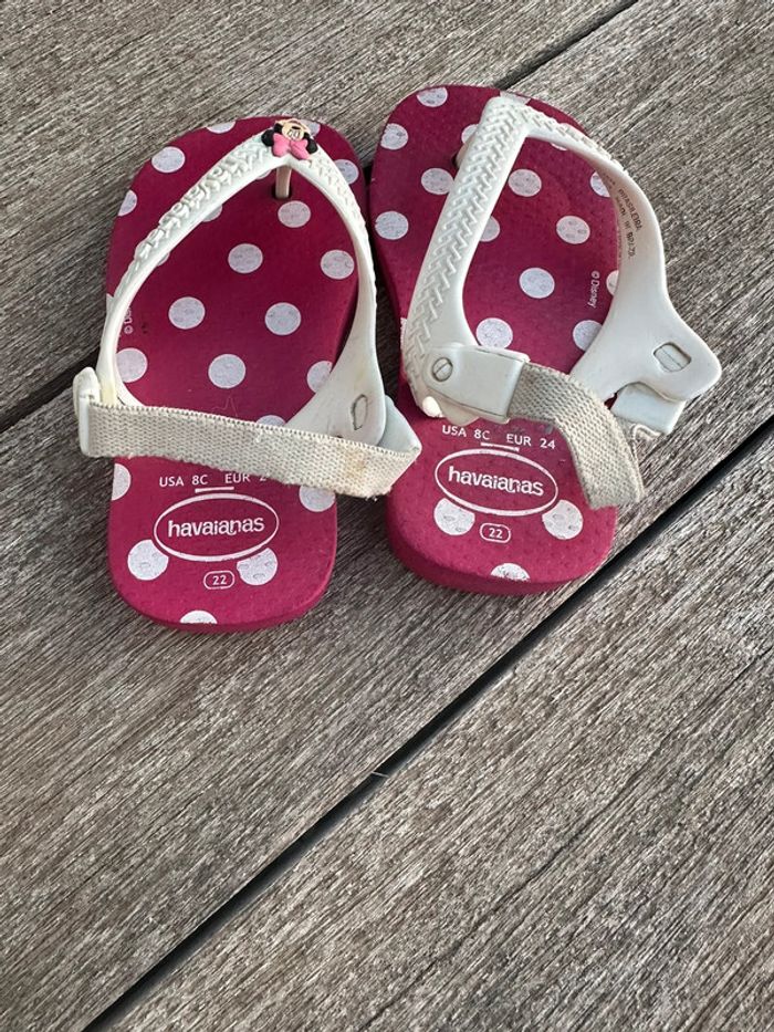 Tongs Minnie havaianas 22 - photo numéro 2