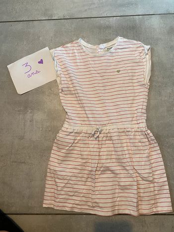 Robe manches courtes