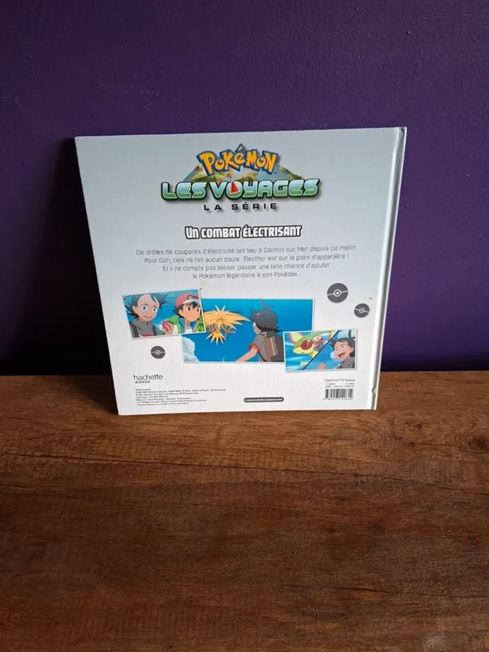 Livre Album Pokemon Un combat électrisant - photo numéro 2