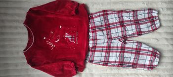 Pyjama de Noël mixte 2 pièces Obaïbi 12 mois
