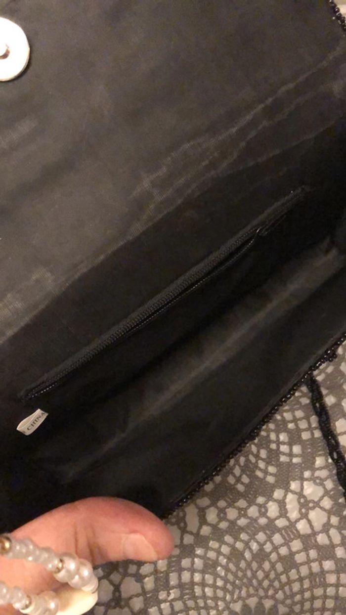 Pochette bandoulière perle - photo numéro 3