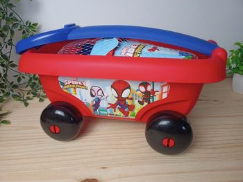 Chariot de plage spidey 