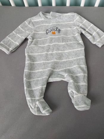 Pyjama kiabi 1 mois lot de 3