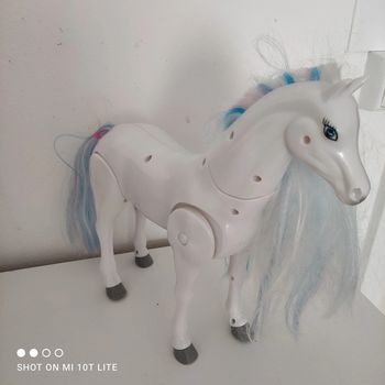 Cheval articulé barbie ?