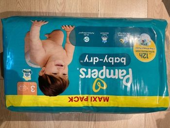 Maxi Pack de 124 couches taille 3