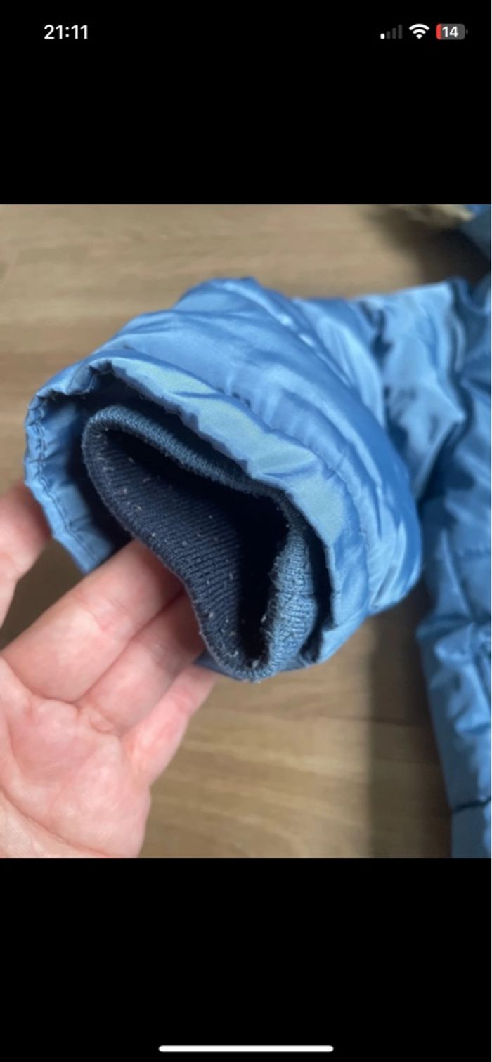 Doudoune bleue cool kid chaude 3 ans - photo numéro 4