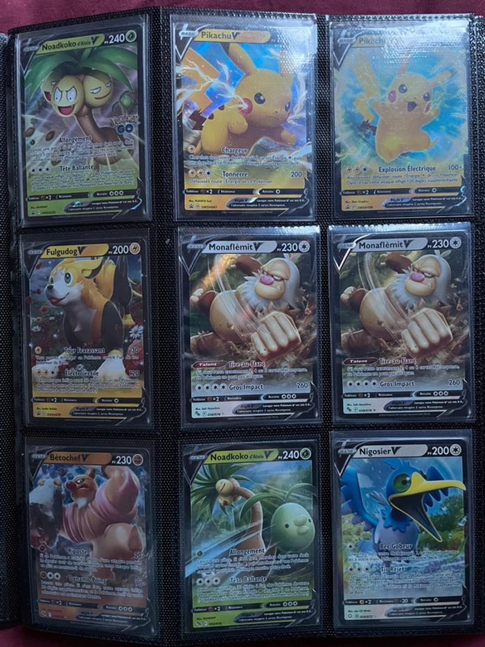 Cartes Pokémon V ultra rare