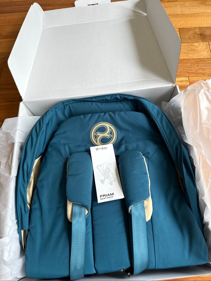 Assise priam 4 mountain  blue bleu  cybex jamais utilisé - photo numéro 8