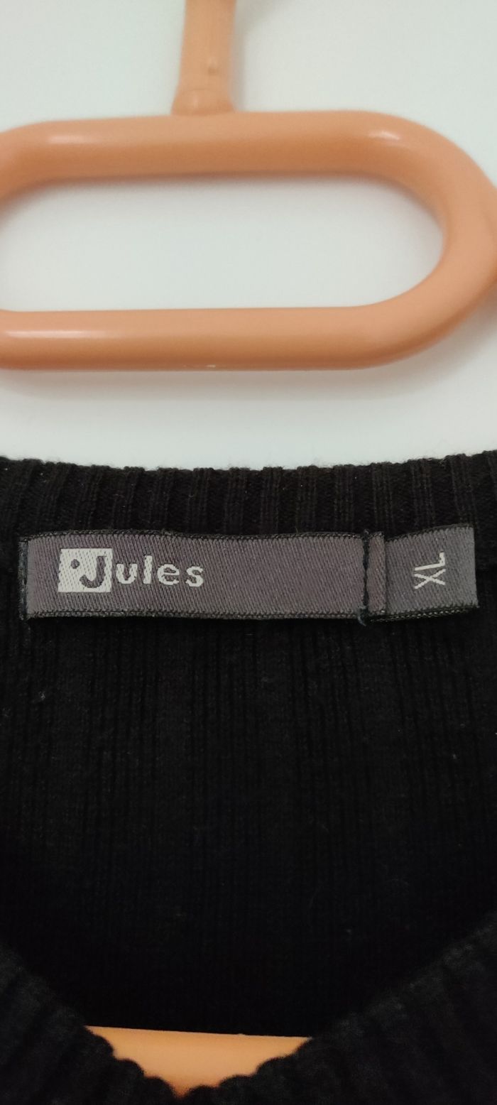 Pull noir homme sans manche Jules - photo numéro 2
