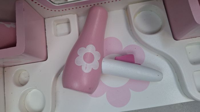 Coiffeuse de table avec accessoires melissa et doug - photo numéro 4