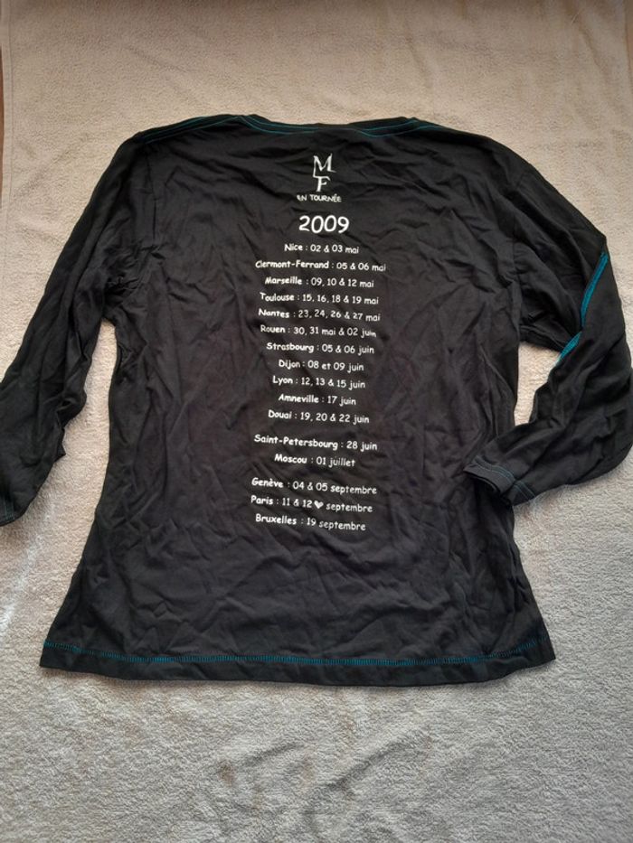 Tee-shirt mylene farmer taille M skul noir 2009 - photo numéro 3