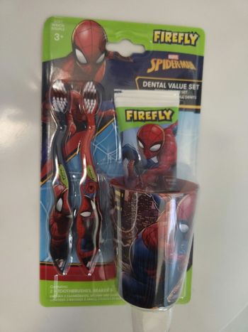 Kit brosse a dent spiderman