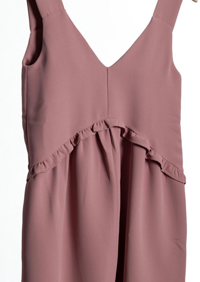 Robe rose indien coupe évasée modèle Naomi Janne Mill Taille 36 - photo numéro 4