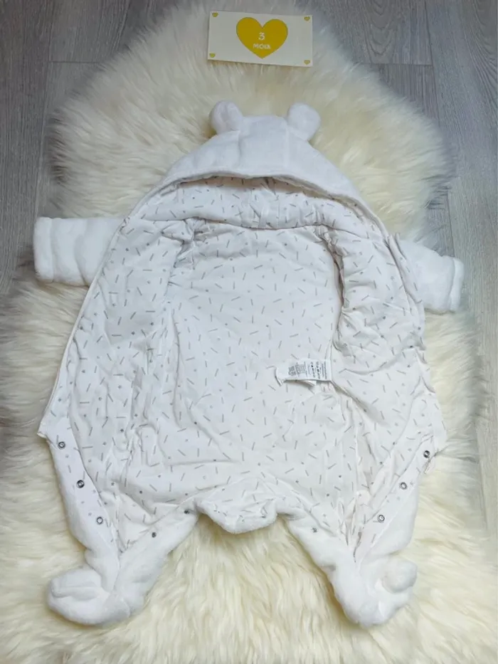 3 mois - Combipilote en Sherpa blanche - photo numéro 4