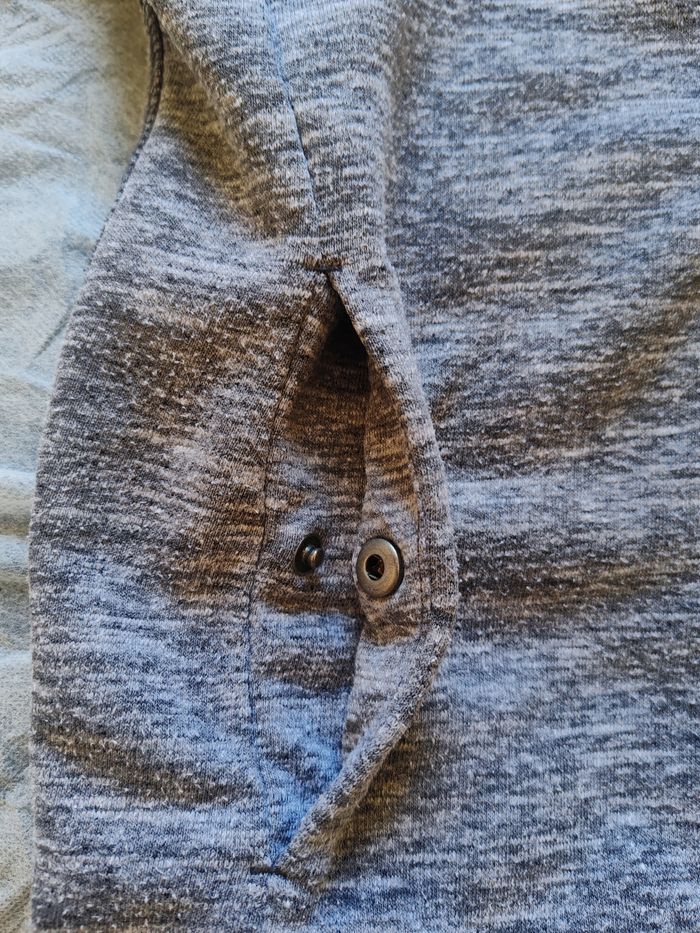Gilet Diesel Gris Taille S - photo numéro 3