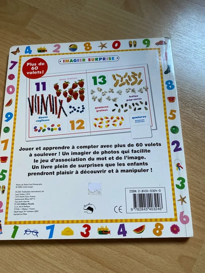 Livre à compter avec rabats - photo numéro 2