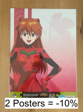 Evangelion – Poster A3 Asuka Langley – Ichiban Kuji The End of Evangelion