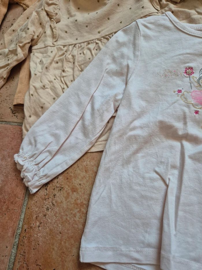 Lot de t-shirts manches longues fille - photo numéro 8