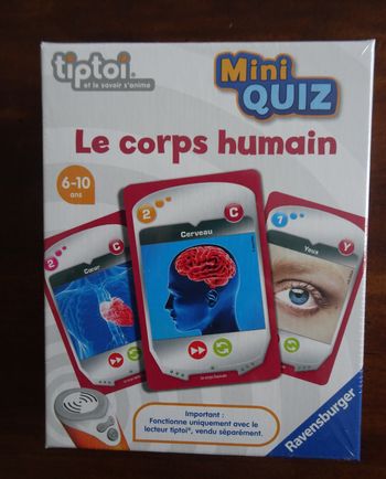 Tiptoi Mini Quiz Le Corps Humain NEUF et EMBALLE