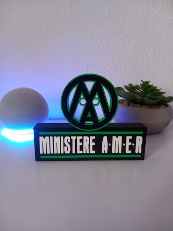 Logo décoratif rap Ministere A.M.E.R