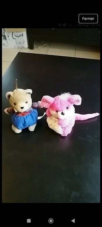 Lots 4 peluches